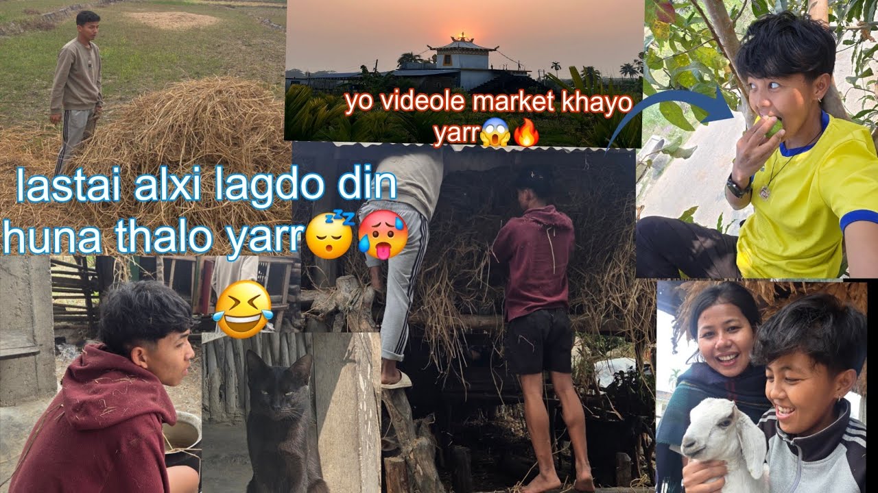 Yo video le market khayo lu ..😅😅🥵#funny #keeploving #kerabari #foryoupage 