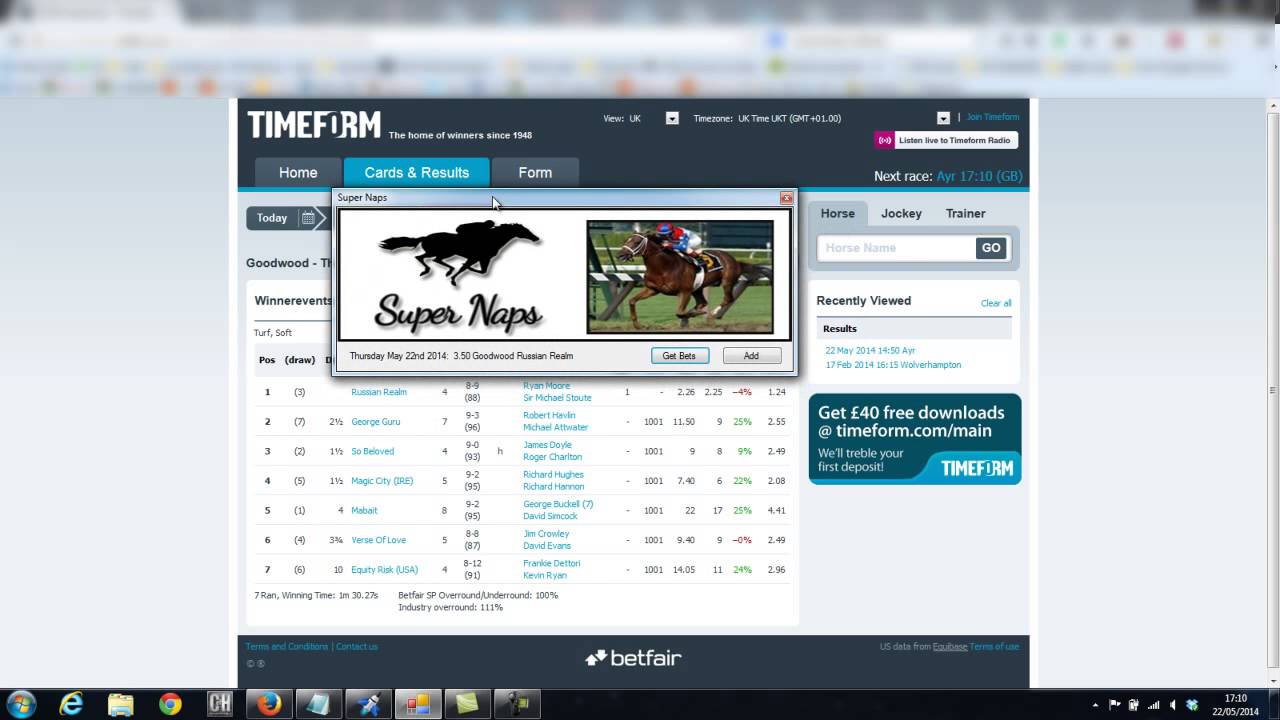 super naps racing software