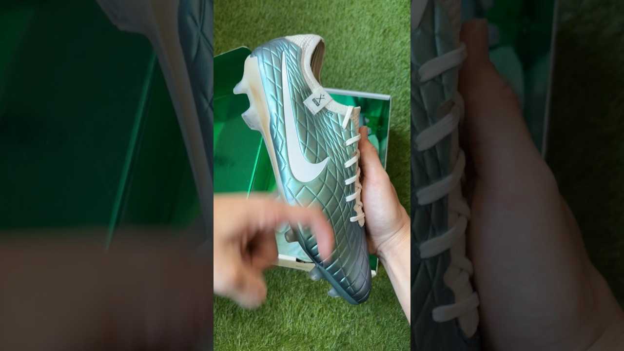 Limited edition Nike Tiempo! 🔥 #asmr #footballboots #soccercleats #nikefootball #unboxing