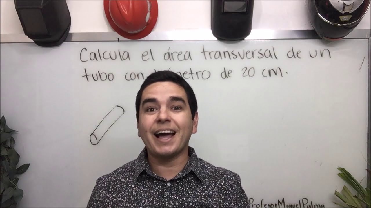 C&aacute;lculo de &aacute;rea transversal de un tubo