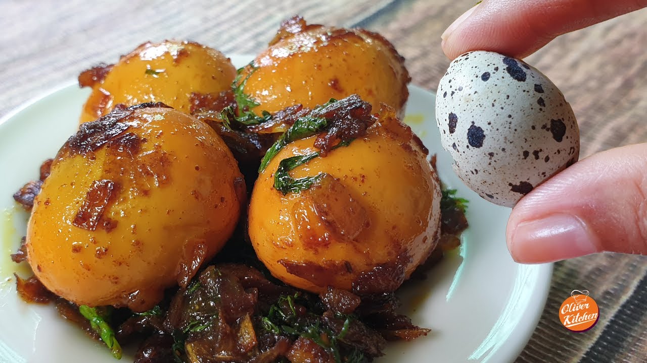 How to Cook Quail Eggs | Easy Egg Recipes | Oliver Kitchen