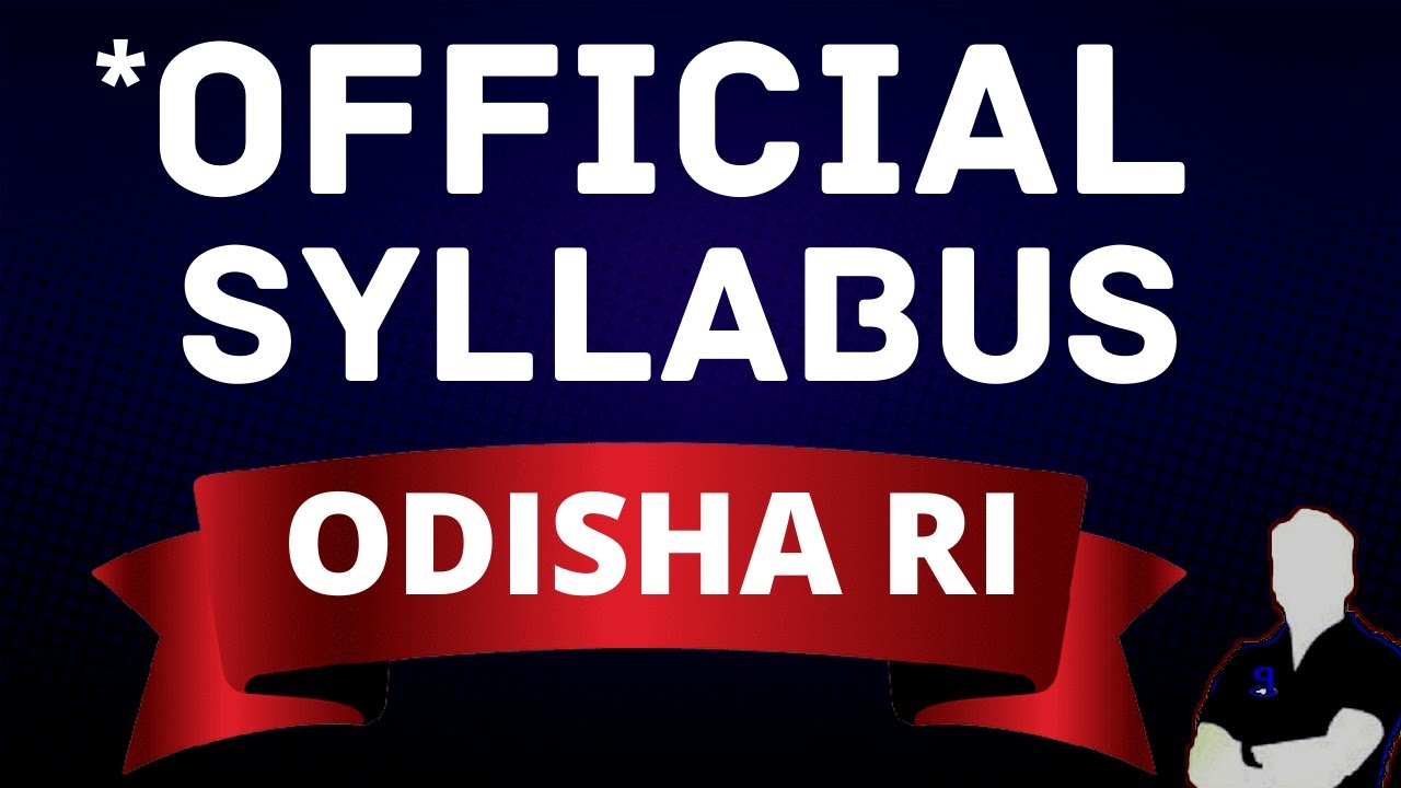 ସବୁ ସମସ୍ୟାର ଅନ୍ତ ଘଟିଲା ! osssc ri syllabus 2021 I  previous year question I odisha ri syllabus 2021