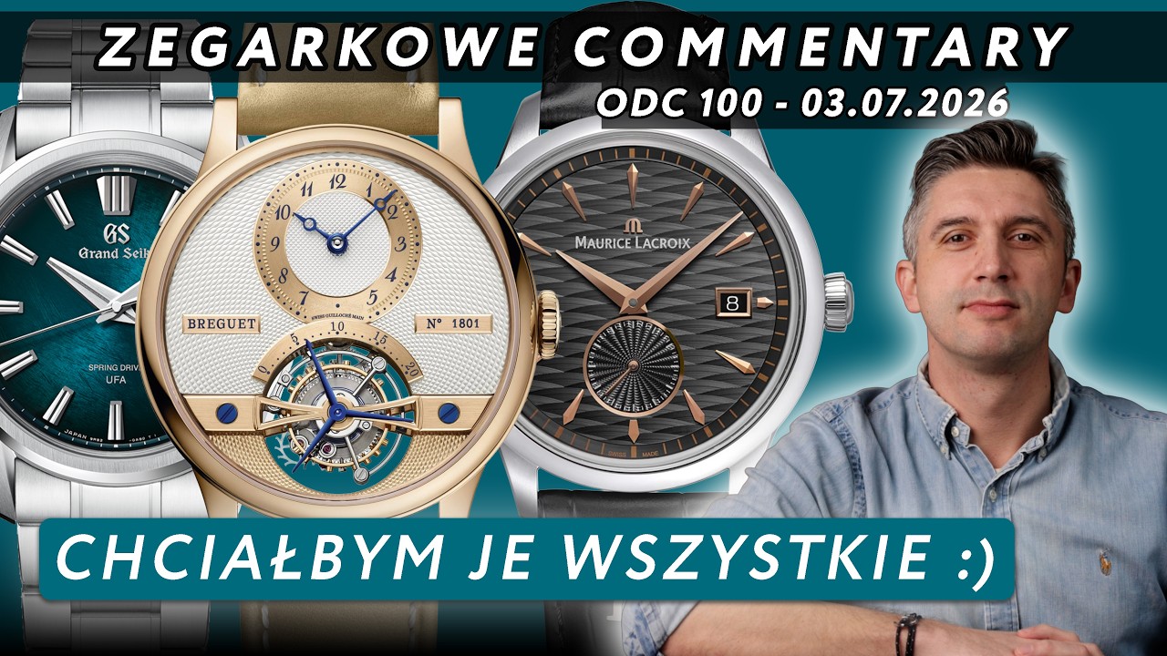 Odc. 100 PRZEGLĄDU ZEGARKOWEGO! (prawie) same fajne zegarki dzisiaj :)