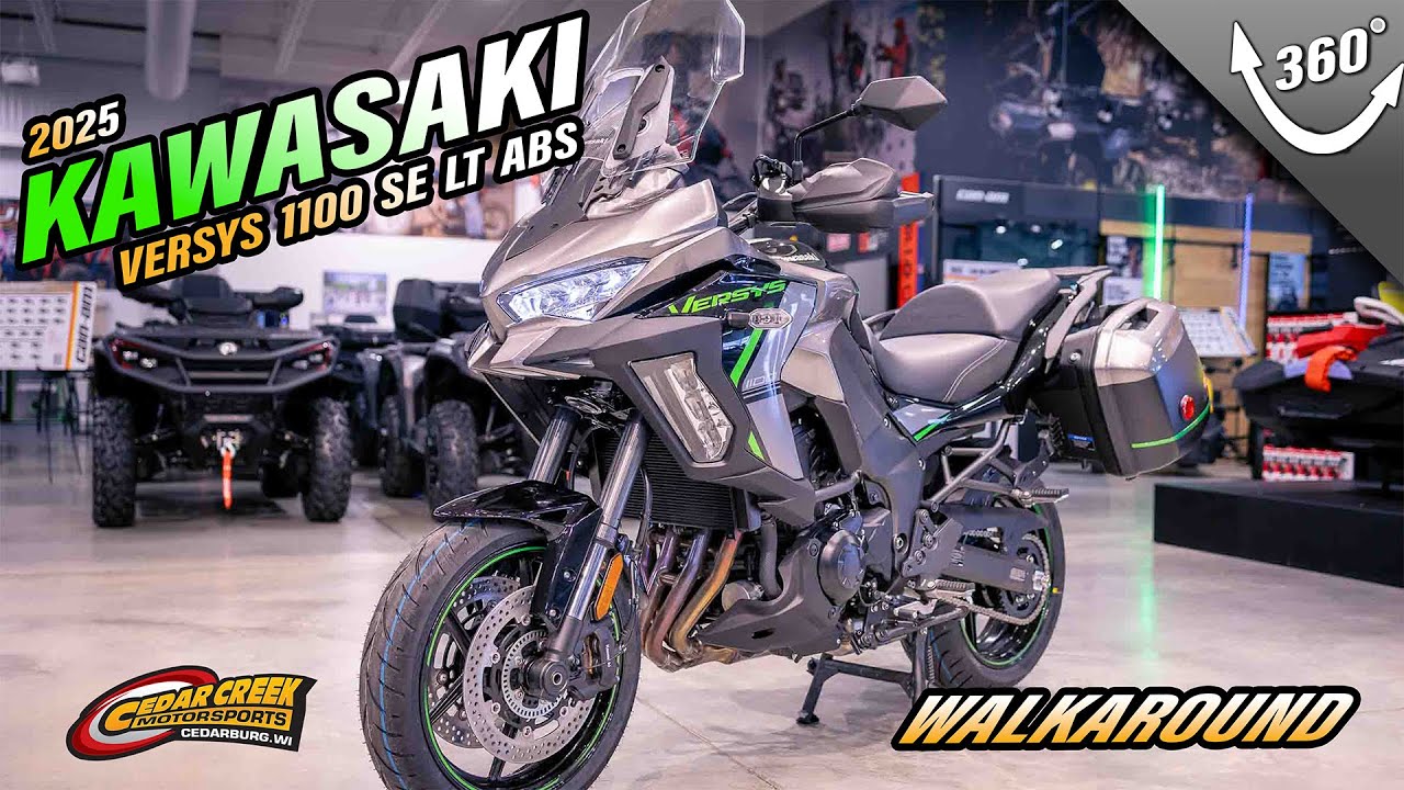 Walkaround | 2025 Kawasaki Versys&reg; 1100 SE LT ABS