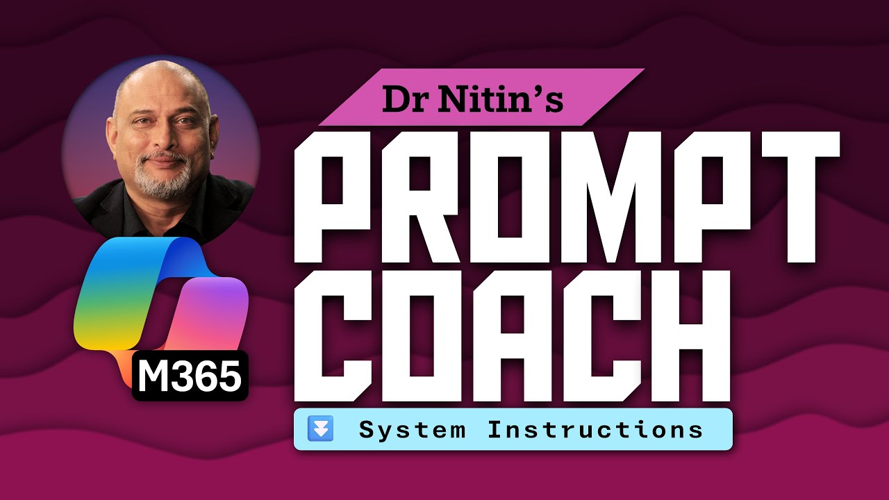 New, Improved Prompt Coach Agent by Dr Nitin - Free Download Agent Instructions