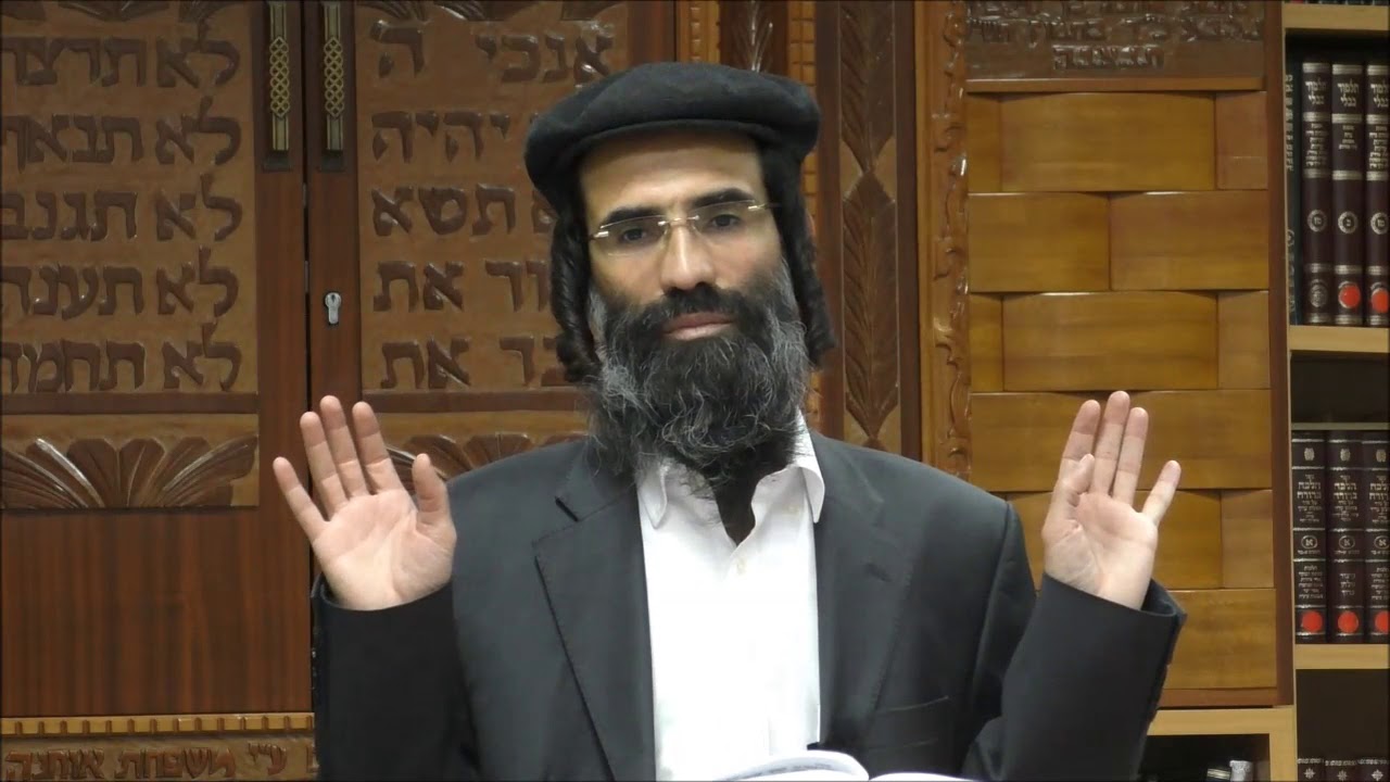 הרב חיים אלוש - שמירת הלשון - החפץ חיים - קרית גת 10.09.17