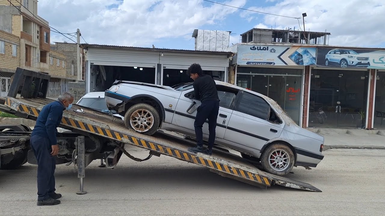 Completely destroyed car, complete restoration, accident vehicles(part1)
