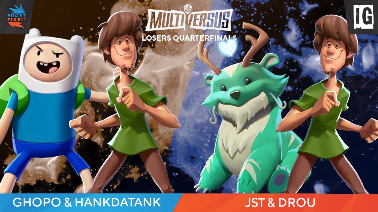 Frostfire 2022 - MultiVersus - Losers Quarters - Ghopo & HankDaTank vs JST & Drou