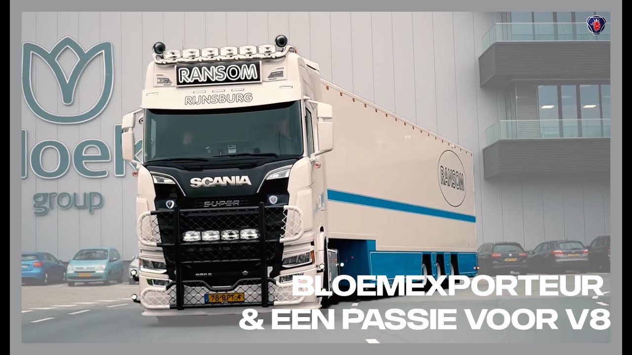 Ransom Flowers - Passie voor de V8