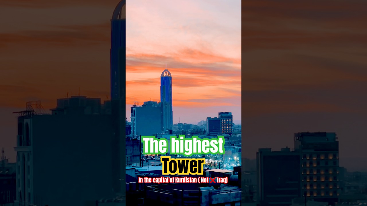 Erbil 2025 😲 the city of highest towers in the Kurdistan (Not❌Iraq)