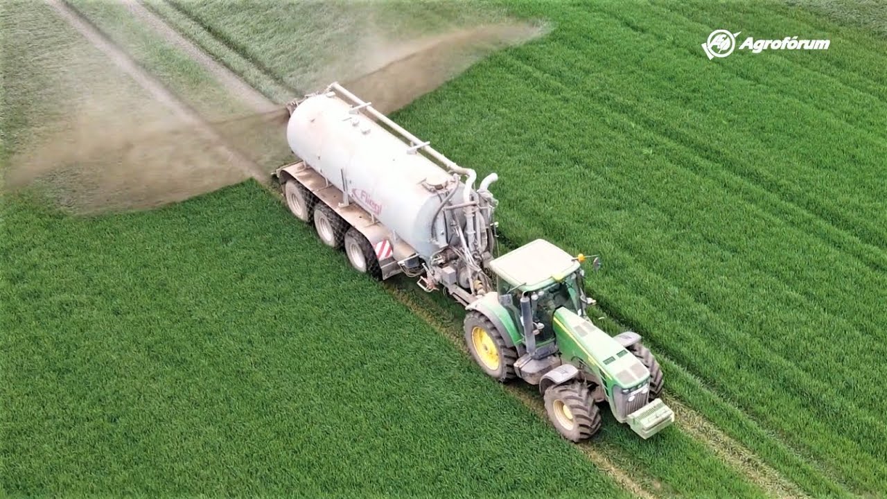 Hígtrágya-kijuttatás nagy hatékonysággal - Fliegl vákuumos tartálykocsi