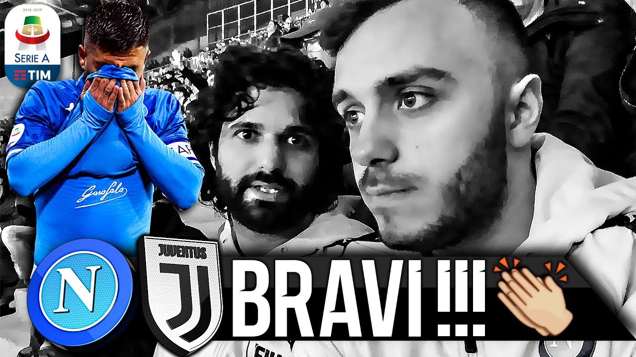 👏BRAVI!!! NAPOLI 1-2 JUVENTUS | LIVE REACTION SAN PAOLO HD