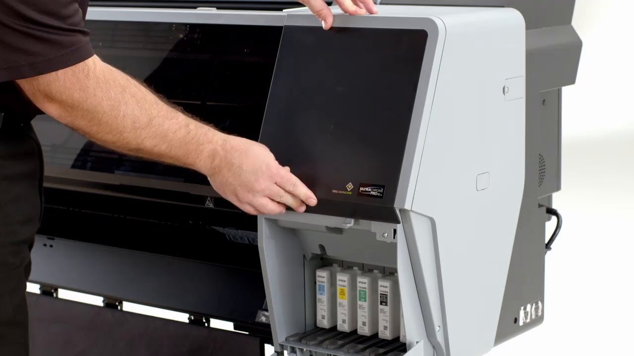 SureColor® P7570 and P9570 | Cleaning Around the Printhead and Cleaning the Print Cap