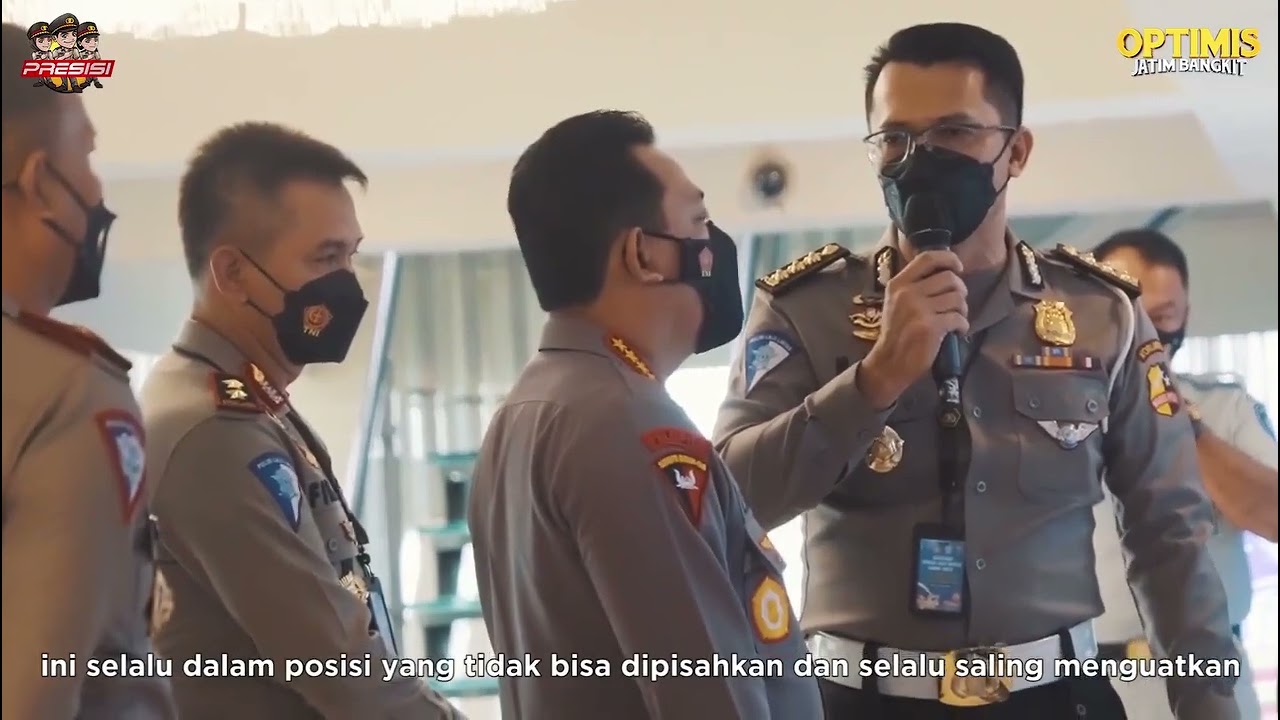 Humas Polda Jatim Kunjungan kerja Bapak Kapolri Beserta Penutupan Rakernis Logistik dan Lantas Polri