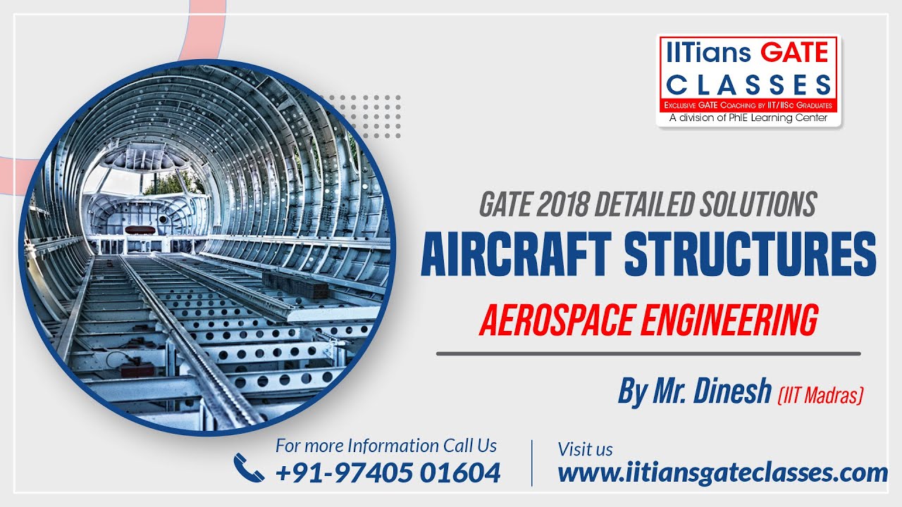GATE 2018 Aerospace Engineering Paper Solution |Aircraft Structure Part | GATE Aerospace Engineering