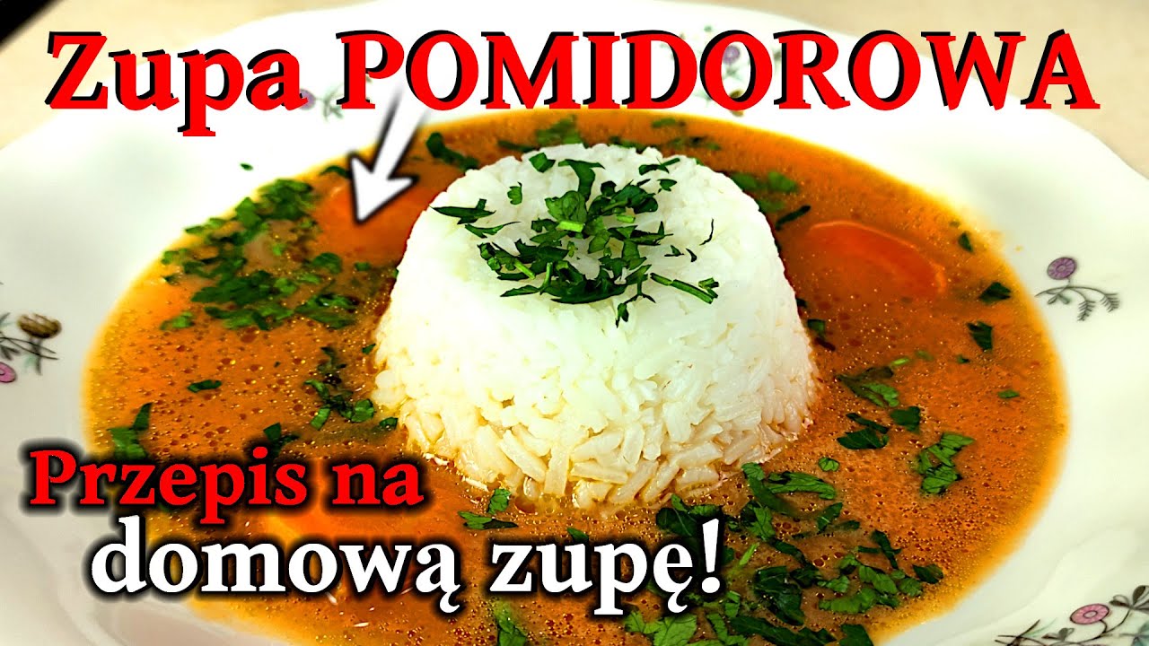 Zupa pomidorowa - Przepis na domową zupę - Tradycyjna POMIDORÓWKA czyli kuchnia polska -269