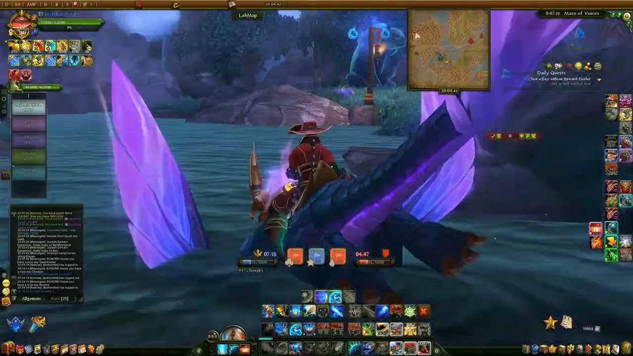 Allods Online - Guild Dominion 5 vs 5 without Healer - Ascendancy (Nezeb) vs Wanted