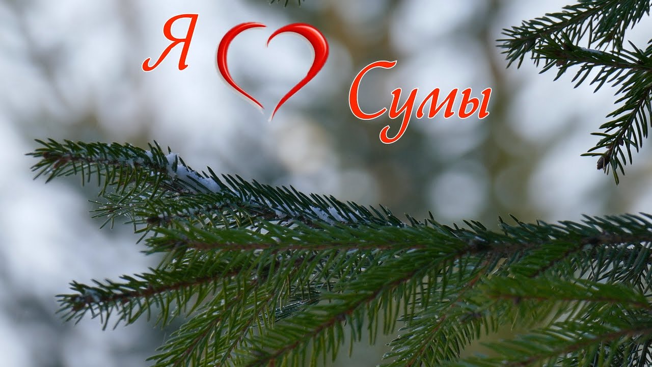 г.Сумы зимой (в ультра высоком разрешении - 4K)