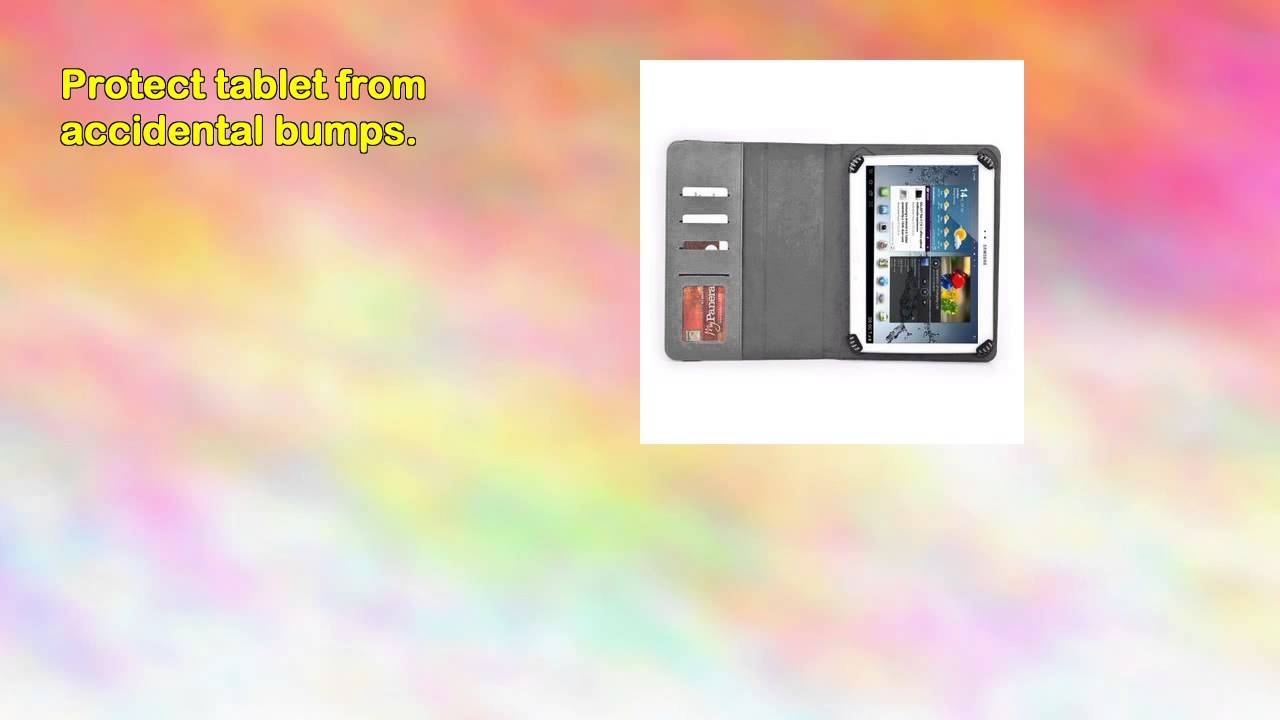 Sony Xperia Z Sgp311u1b 10.1inch Tablet Case Unigrip 10 Folio