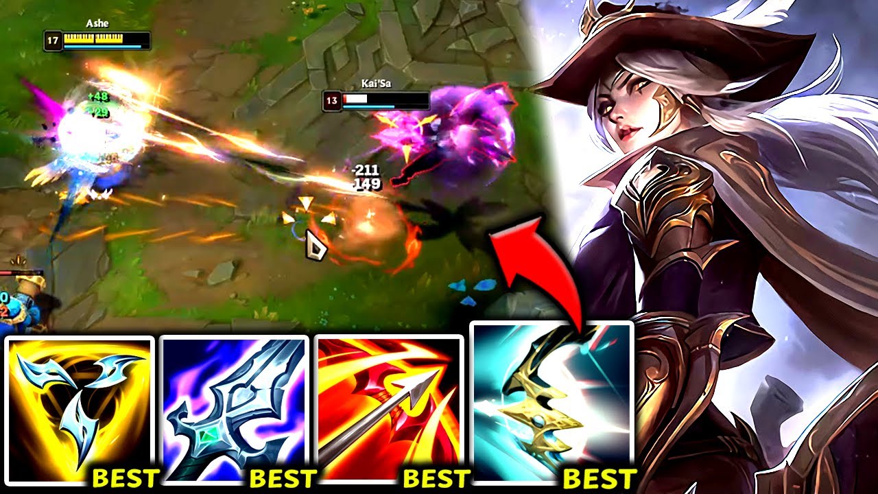 ASHE TOP IS TERRIFYING & I CANT BE STOPPED LOL! (THIS IS GREAT) - S14 Ashe TOP Gameplay Guide