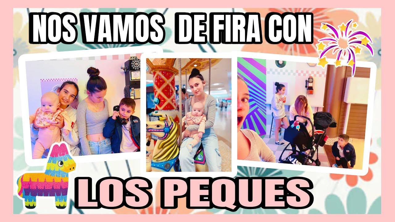 NOS VAMOS DE FIESTA CON LOS PEQUES 🎉🎉🎉
