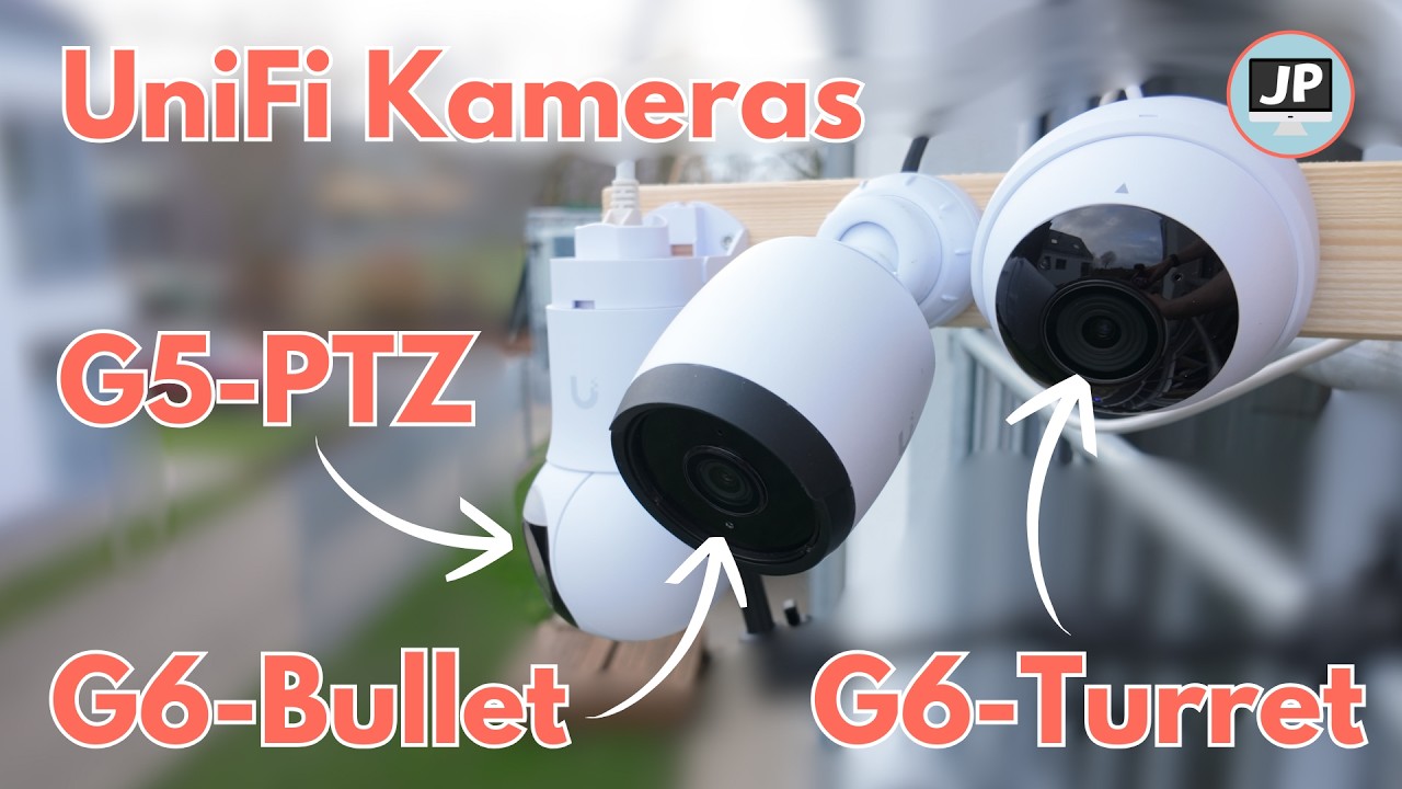 UniFi G5-PTZ vs G6-Bullet vs G6-Turret | Welche UniFi Kamera passt zu dir? | Protect 6.2