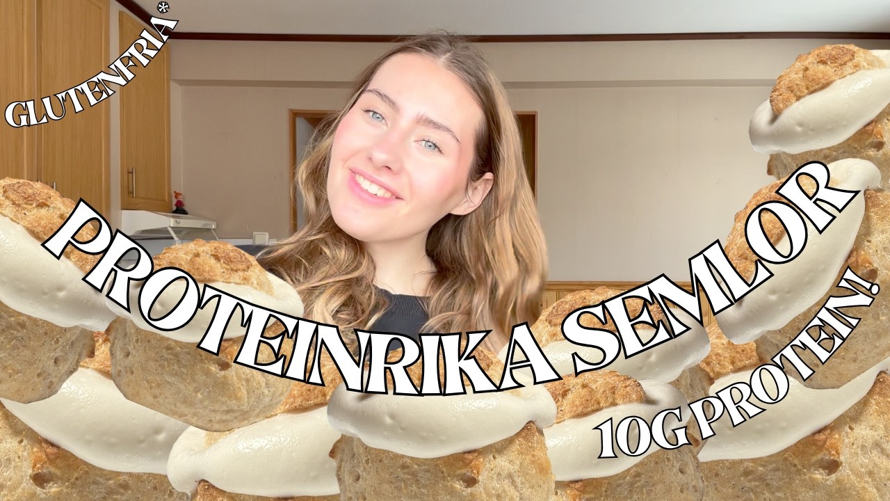 PROTEINRIKA SEMLOR (GLUTENFRIA*)