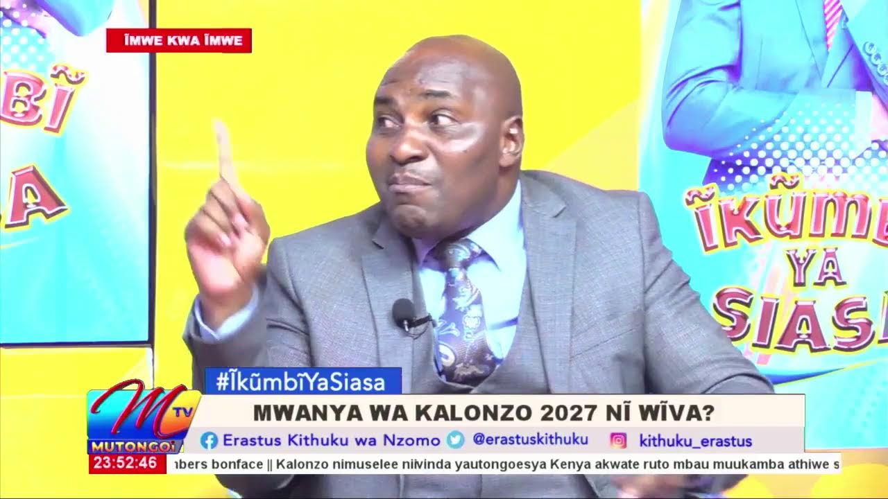 ÎKÛMBÎ YA SIASA: MWANYA WA KALONZO 2027 NÎ WÎVA?