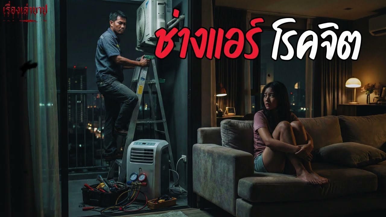ช่างแอร์โรคจิต #podcast #สะท้อนสังคม #เตือนภัยสังคม #เรื่องสั้นจบในตอน