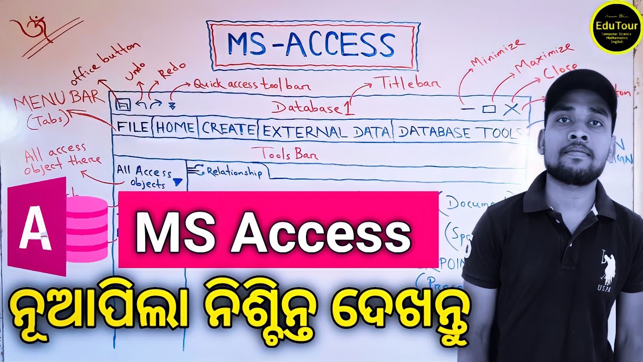 MS Access theory class [Odia] | Microsoft Access introduction class | For OSSSC,PEO,JA,RI,ARI,AMIN..