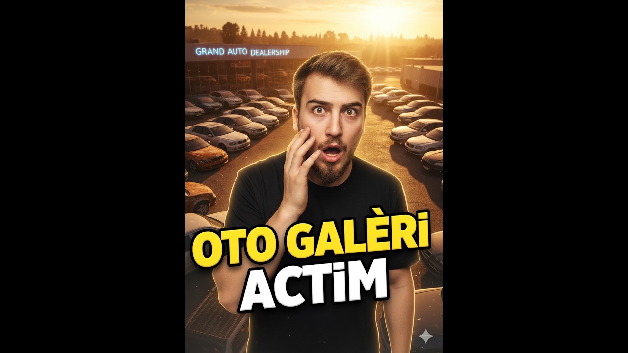 Oto galeri açıyoruz Car Dealer Simulator ile araba alım satım dünyasına adım atım