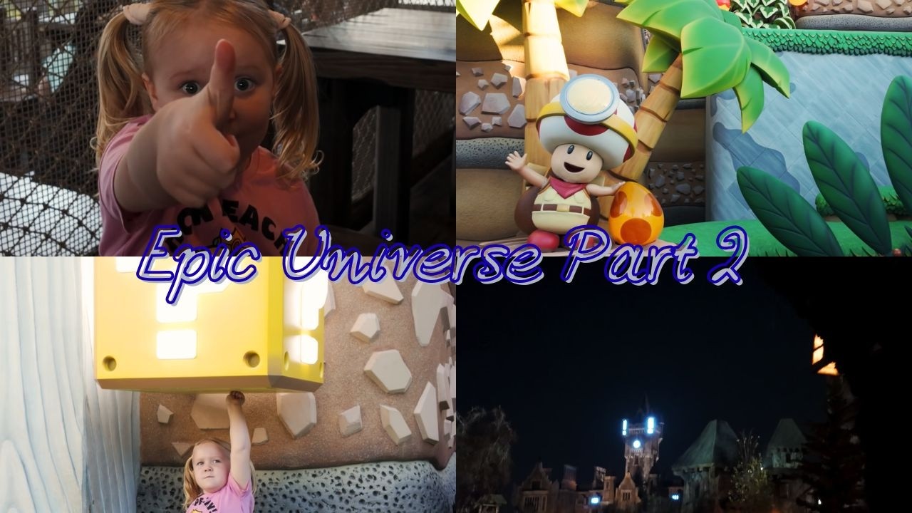 Part Two of an EPIC Day at Epic Universe! 🌎🔥
