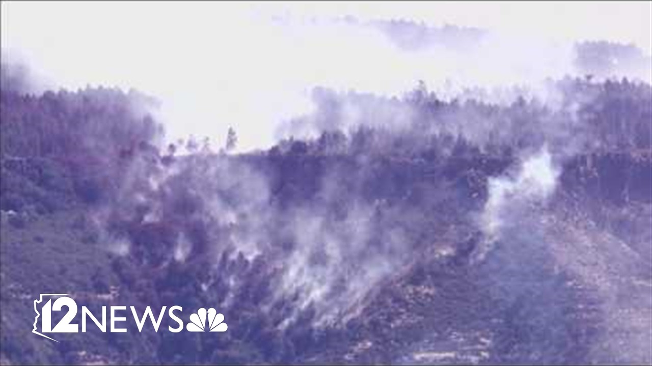 Hot, dry and windy conditions drive new and existing wildfires across Arizona