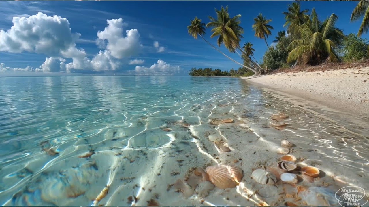 【Live】24/7 Chill Ocean Relaxing House Music 2026 | Mellow Flow Music