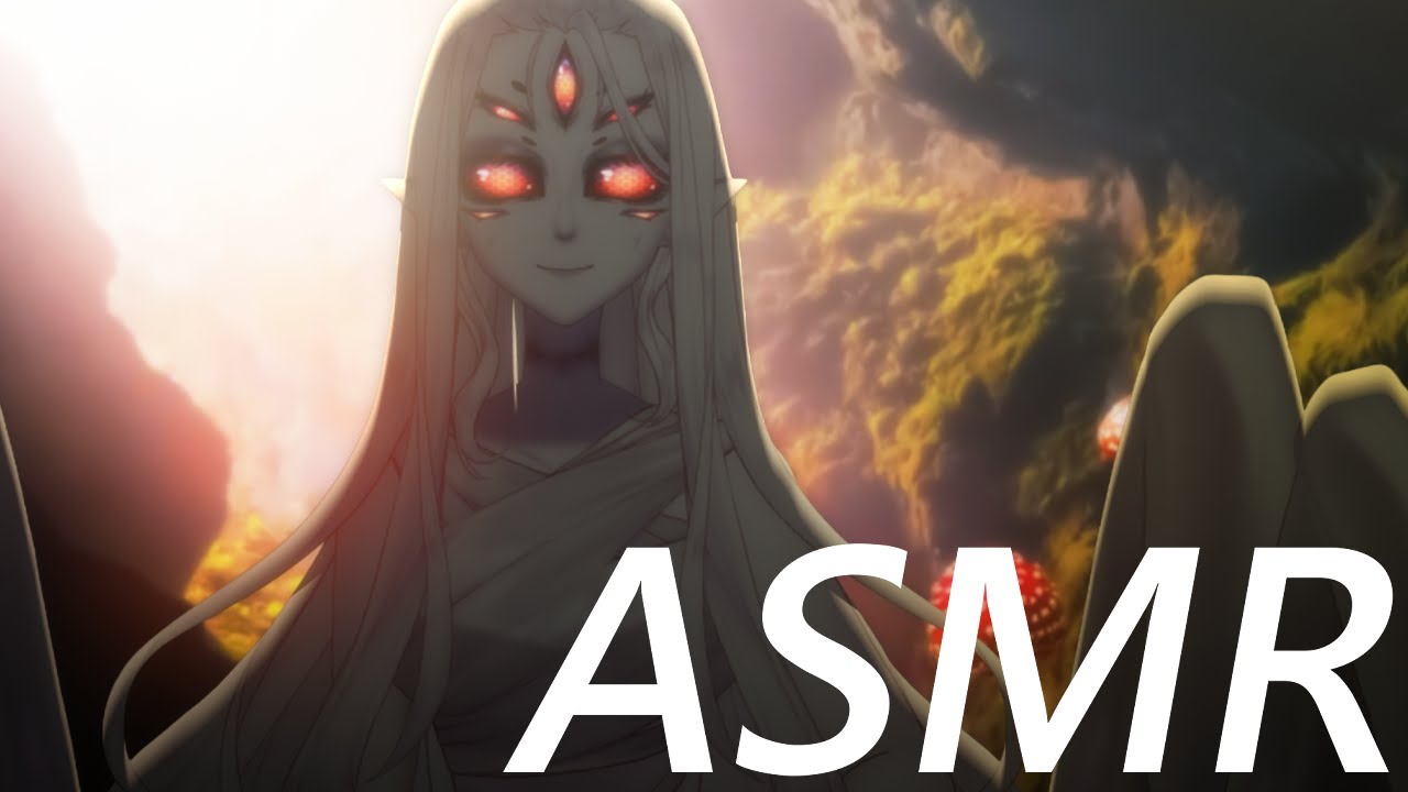 ASMR spider webweaving