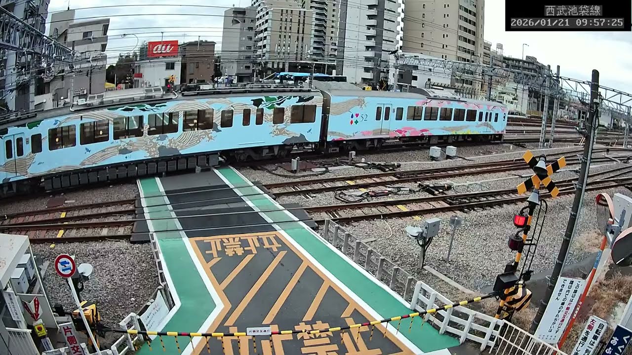 【2026/01/21 水曜日】西武線ライブカメラ　西武池袋線保谷駅付近の踏切からライブ配信  #ライブカメラ