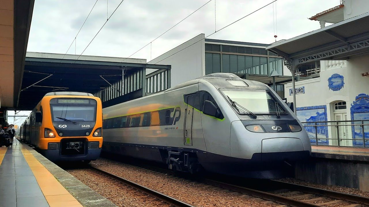 comboios em Aveiro