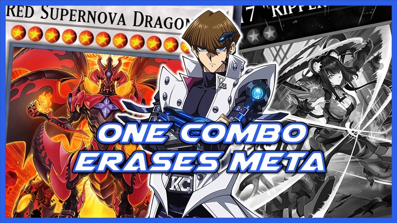INSANE BLUE-EYES + RED SUPERNOVA Combo — One Play Clears the Board K9 Meta