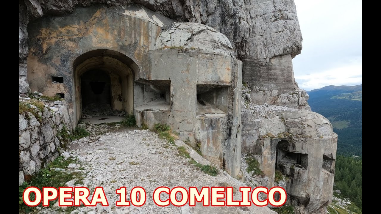 Opera 10 - Sbarramento Passo Monte Croce Comelico