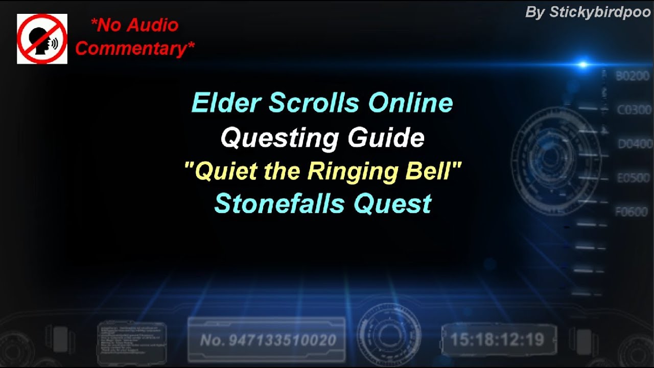 Quiet the Ringing Bell - Stonefalls Quest - Elder Scrolls Online