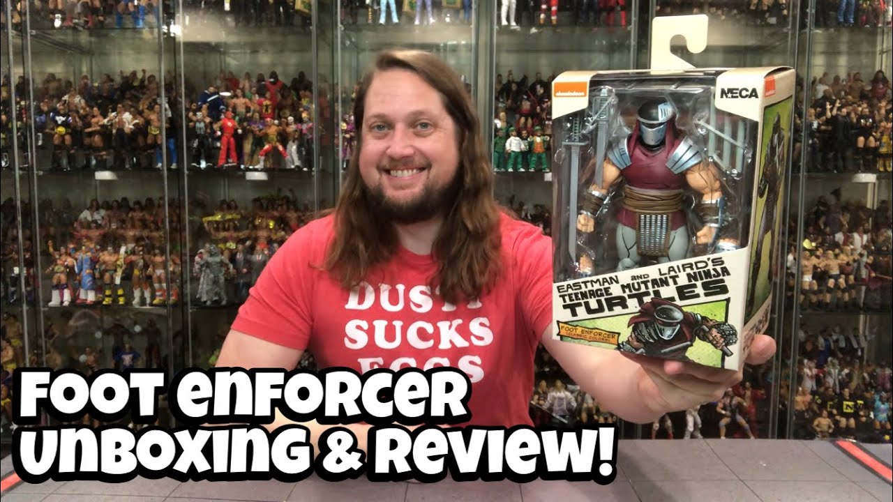 Foot Enforcer Teenage Mutant Ninja Turtles Unboxing & Review!