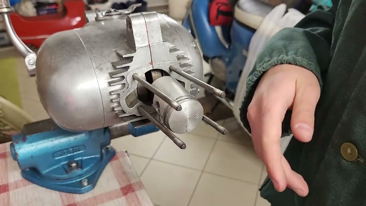 Jawa 550 Pařez - Skládání motoru | 2.část - 3.Díl