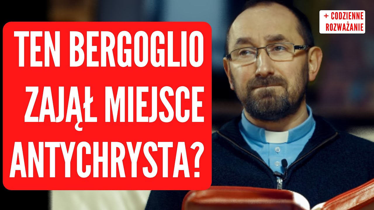 Szokujące stwierdzenia o biskupie Rzymu! Ks. Rafał Jarosiewicz
