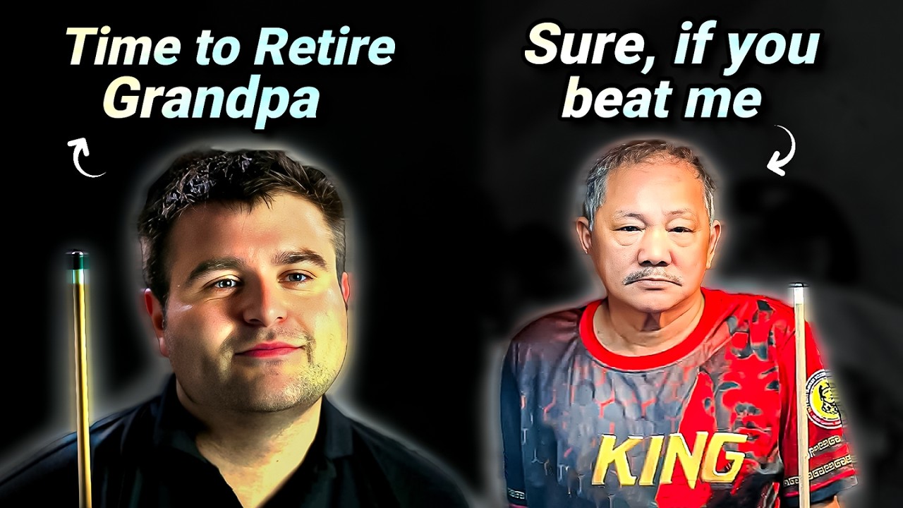 Very Confident Pro Thinks He CAN OUTCLASS 68-Year Old EFREN REYES