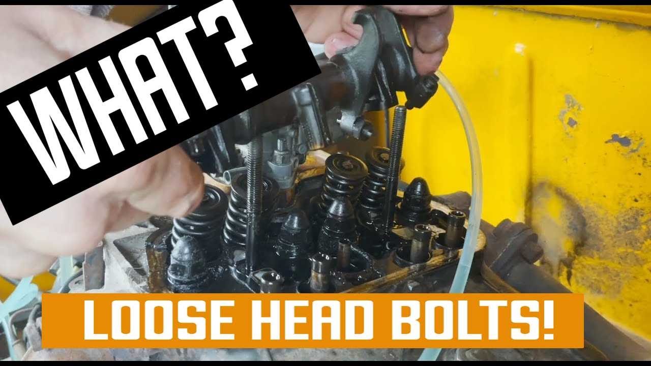 Fixing the little fiat 126 - Head bolts were loose!
