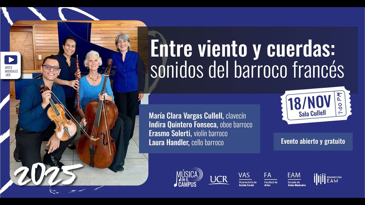 Entre viento y cuerdas: sonidos del barroco francés (18-11-25)