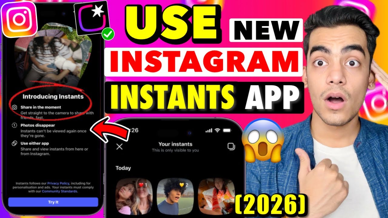 How To Use Instants Instagram New App | Instagram Instants New App Features 2026