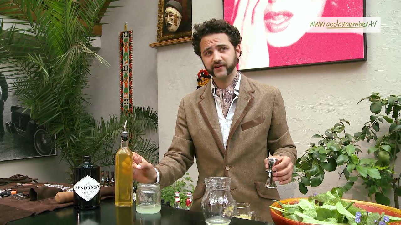 British Mojito - a cocktail from coolcucumber.tv