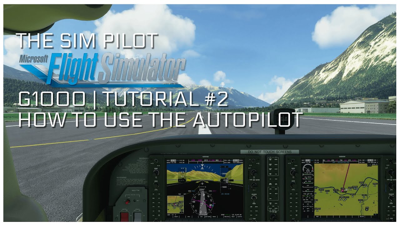 Microsoft Flight Simulator 2020 | G1000 Tutorial EP #2 | How to use Autopilot |