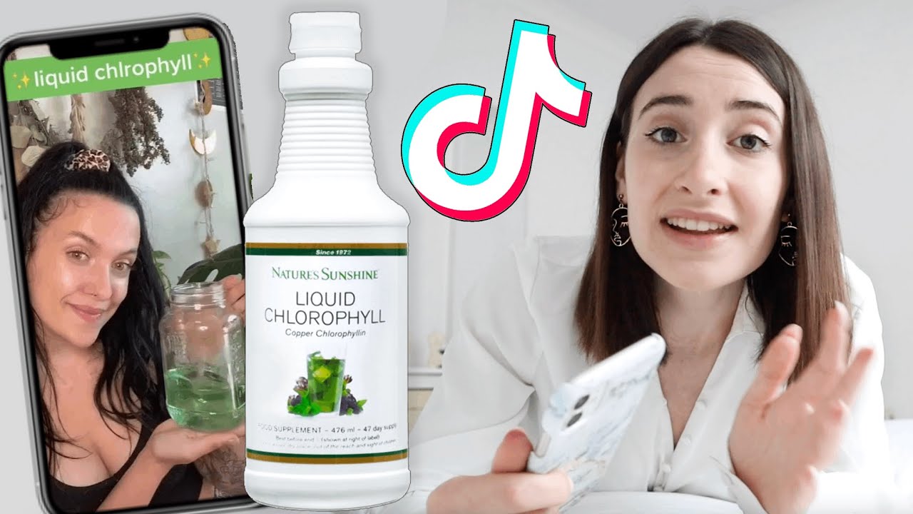 Я пробовала жидкий хлорофилл от TikTok в течение недели, так что вам не придётся! *Научное объясн...